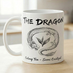 Oolong-Drachen-Tee-Rezept Semi-Oxidiert Kaffeetasse