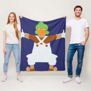 Oompa Loompa Arms Out Fleecedecke