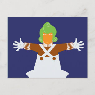 Oompa Loompa Arms Out Postkarte