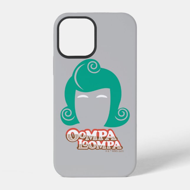 Oompa Loompa-Frisur-Grafik iPhone Hülle (Rückseite)
