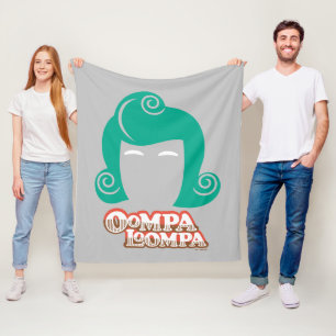 Oompa Loompa Hair Graphic Fleecedecke