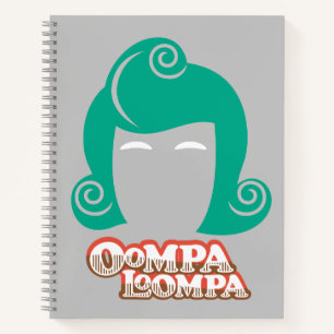 Oompa Loompa Hair Graphic Notizbuch