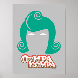 Oompa Loompa Hair Graphic Poster