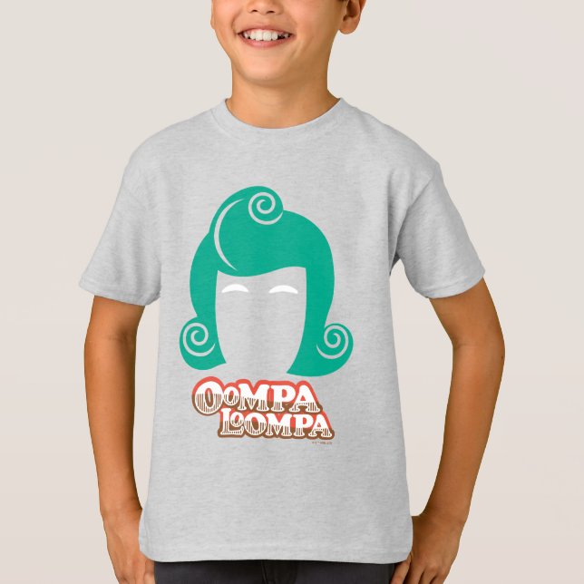 Oompa Loompa Hair Graphic T-Shirt (Vorderseite)