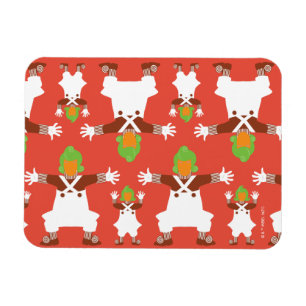 Oompa Loompa Tanzmuster Magnet