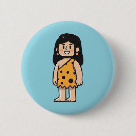 Oona Höhlenfrau Button