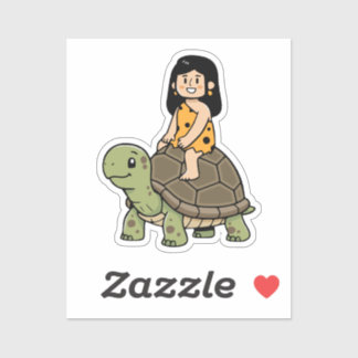 Oona und die Schildkröte Aufkleber