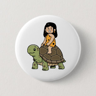 Oona und die Schildkröte Button
