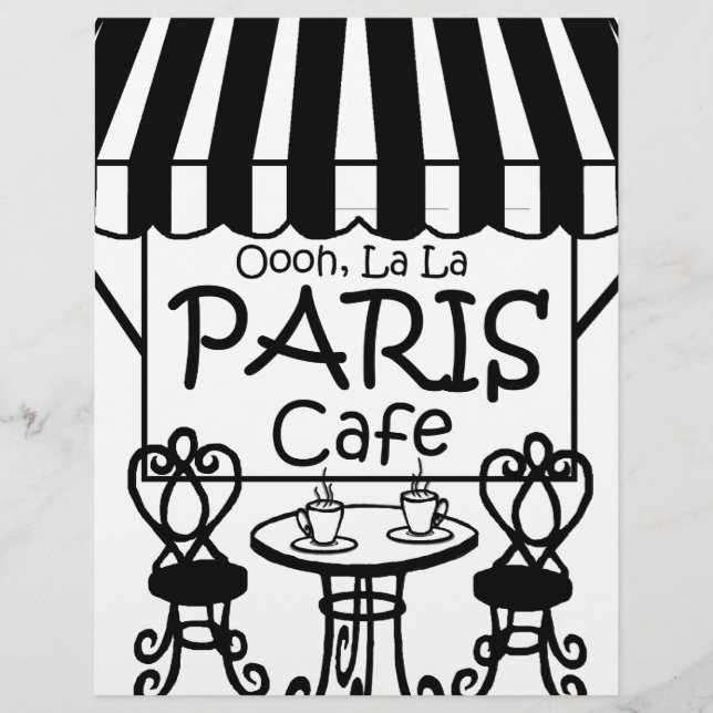 Oooh La La La Paris Café (Vorderseite)