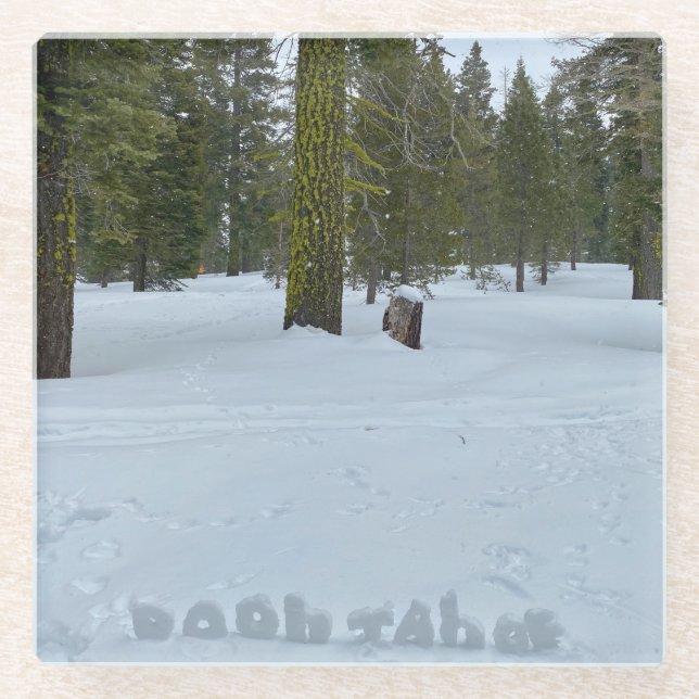 Oooh Tahoe Glasuntersetzer (Vorderseite)