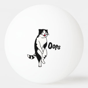 Oops Cat Tischtennisball