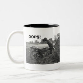 "OOPS! FUNNY FAKE MOTORBIKE ACCIDENT" TASSE