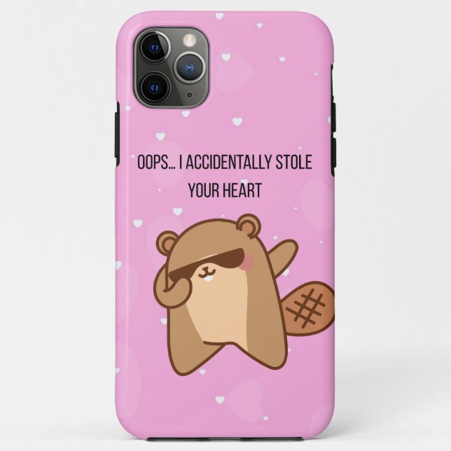 Oops… I Accidentally Stole Your Heart Phone Case  (Rückseite)