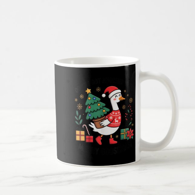 Oops I Got Another Tree Merry Goosemas  Kaffeetasse (Rechts)