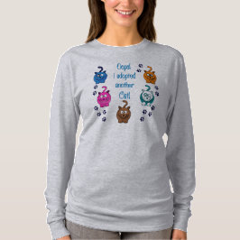 Oops!  Ich adoptierte eine andere Katze!  Der T-Shirt