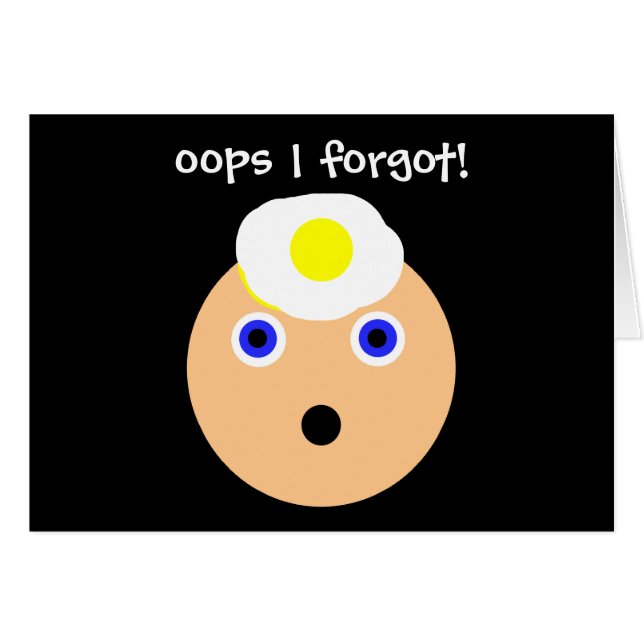 oops!  Ich vergaß! (Vorderseite (Horizontal))