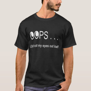Oops… mustert Rollen T - Shirt