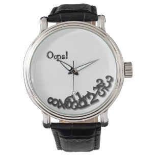 Oops! (Nach dem Erdbeben) Armbanduhr