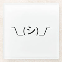 Oops Shrug Emoticon Ø\_(シ_/ Japanisch Kaomoji