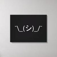 Oops Shrug Emoticon Ø\_(シ_/ Japanisch Kaomoji