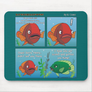 Oops! Trauriger Henry Mousepad