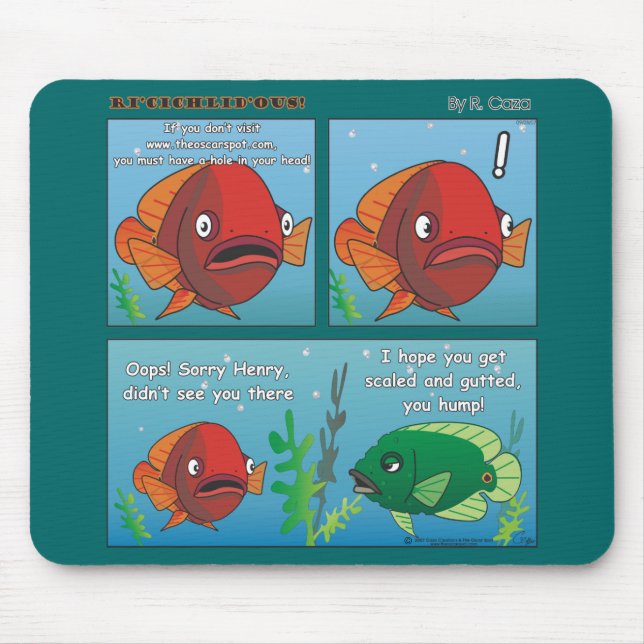 Oops! Trauriger Henry Mousepad (Vorne)
