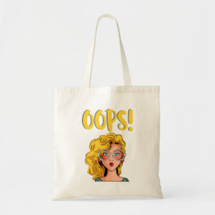 Oops Woman Funky Tote Bag Tragetasche
