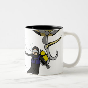 Oops Zweifarbige Tasse