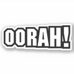 OORAH! AUFKLEBER