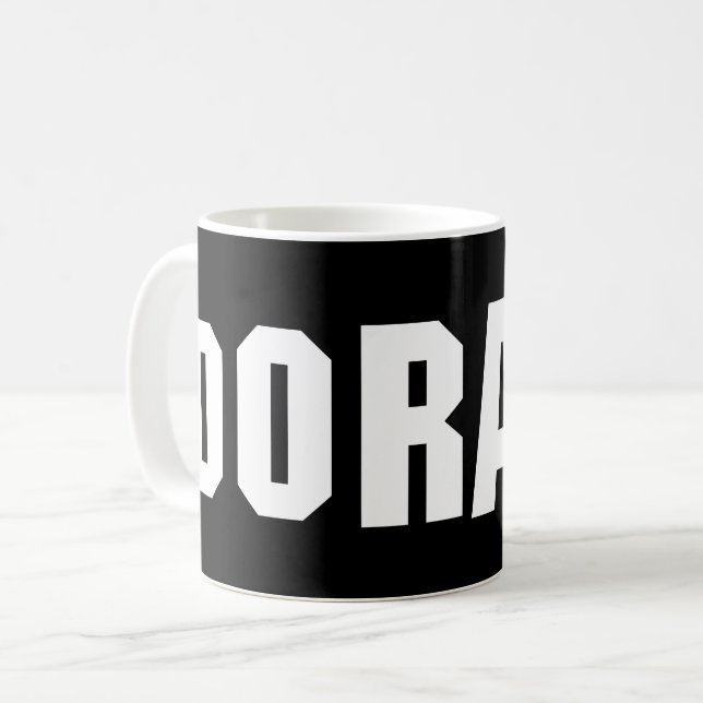 OORAH! KAFFEETASSE (Vorderseite Links)