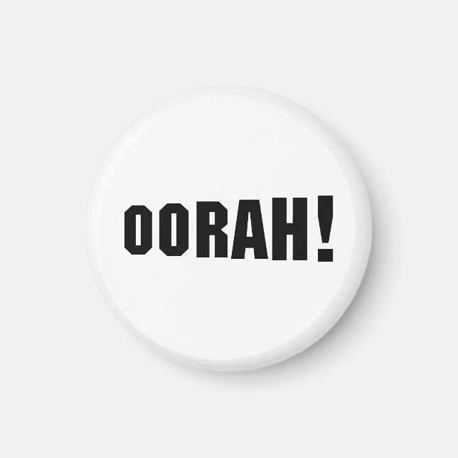 OORAH! MAGNET (Vorne)