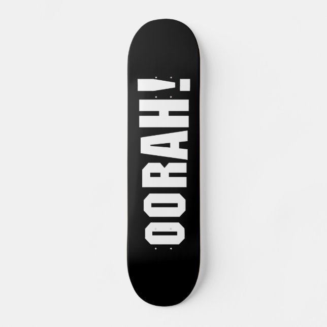 OORAH! SKATEBOARD (Vorderseite)