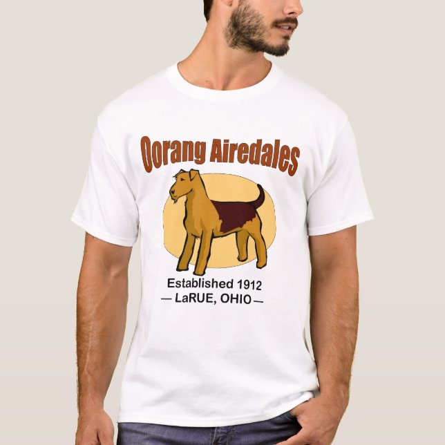 Oorang Airedales T-Shirt (Vorderseite)