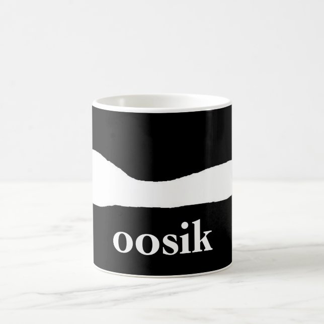oosik Walroßrepräsentant Kaffeetasse (Mittel)