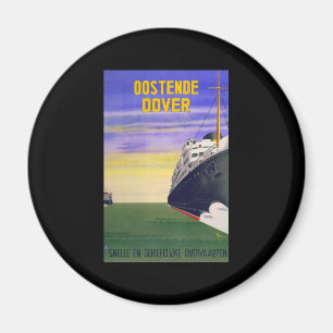 Oostende Dover Fähre Magnet