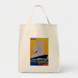 Oostende Dover Vintage PosterEuropa Tragetasche
