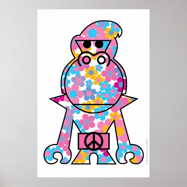 Ootanpolis™ Blume Power Poster (Vorne)
