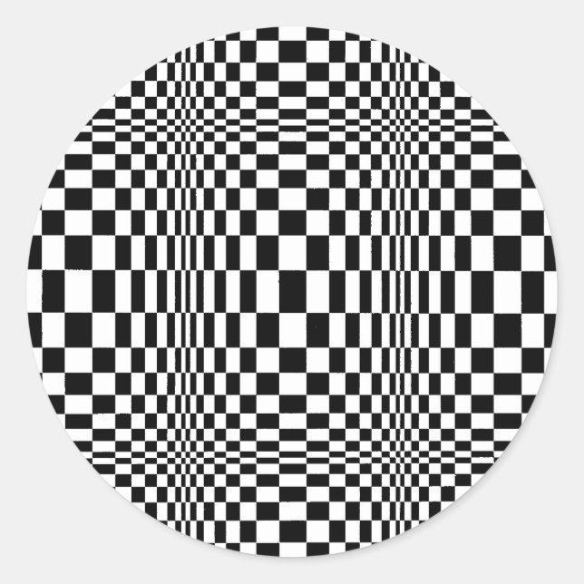 OP - Art #1 in Emporio Moffa Runder Aufkleber (Vorderseite)