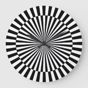 OP - Art #3 in Emporio Moffa Große Wanduhr