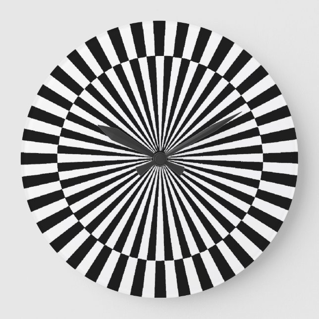 OP - Art #3 in Emporio Moffa Große Wanduhr (Vorderseite)