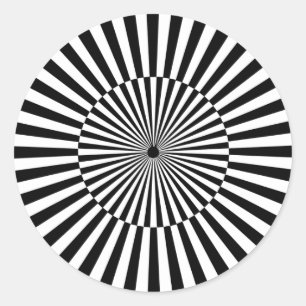 OP - Art #3 in Emporio Moffa Runder Aufkleber