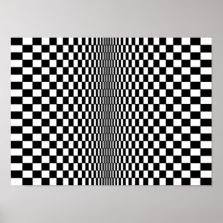 Op Art Algorithmus Poster