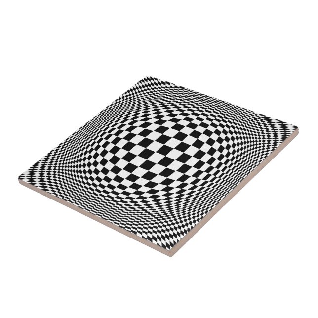 Op Art Fliese (Seite)