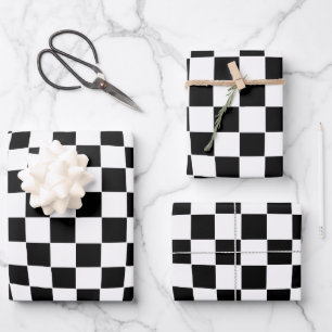 Op Art Geschenkpapier Set