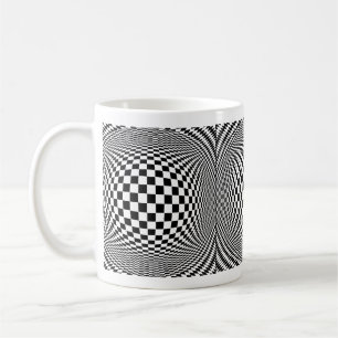 Op Art Kaffeetasse