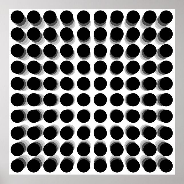 Op Art Poster (Vorne)