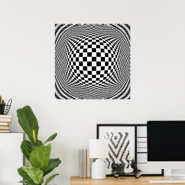 Op Art Poster