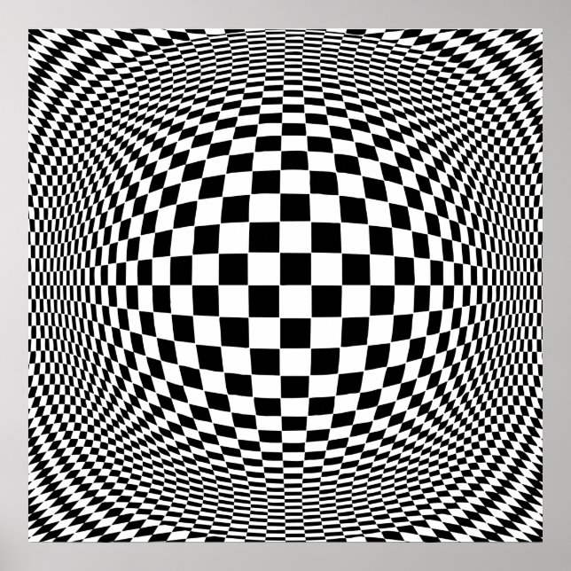 Op Art Poster (Vorne)
