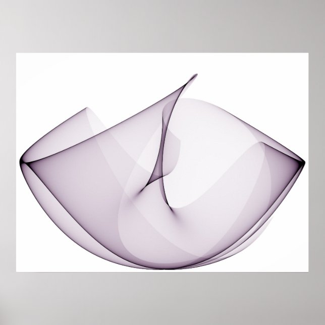 Op Art Sine Curves Poster (Vorne)