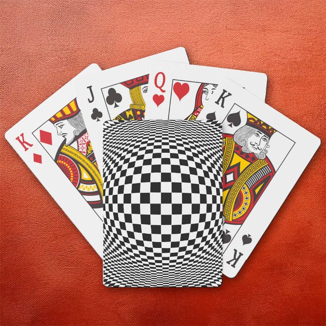 Op Art Spielkarten (Op Art Poker Cards)